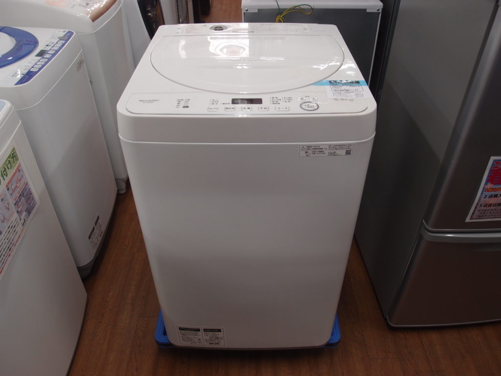 5.5㎏洗濯機 シャープ ES-GE5D