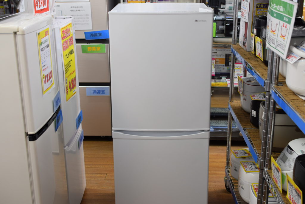 142L2ドア冷蔵庫 アイリスオーヤマ IRSD-14A