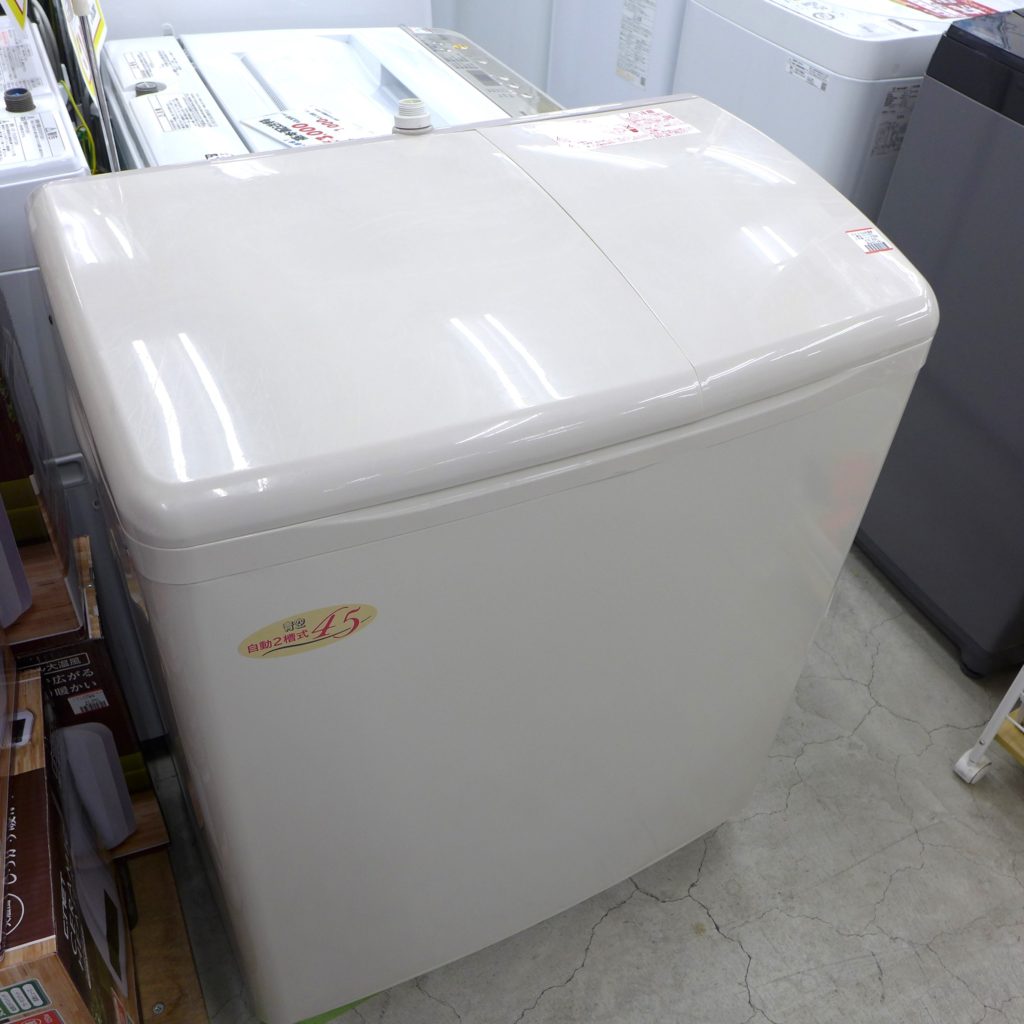 日立 2槽式洗濯機 PA-T45K5 2013年製 洗濯4.5kg 脱水5kg 半自動 - 東京 